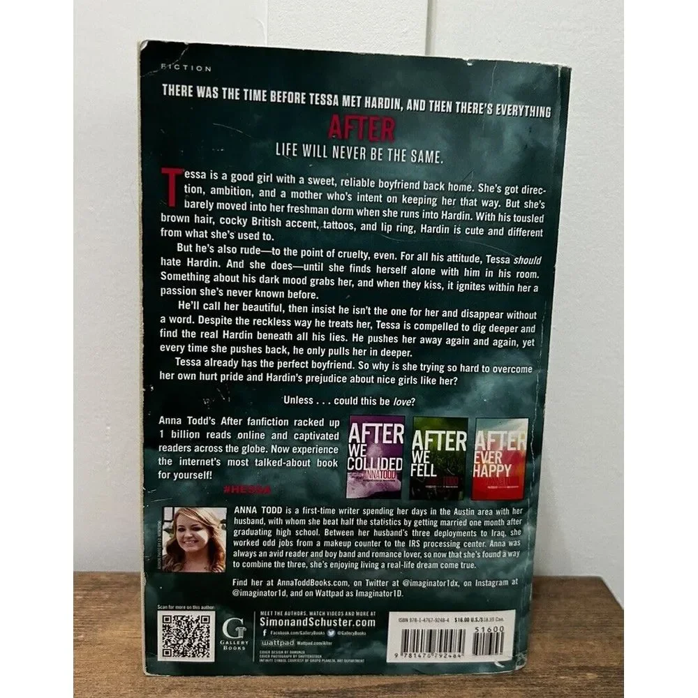 After (The After Series) - Paperback By‎ Todd, Anna - GOOD